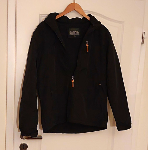 Herren outdoor jacke schwarz - outdoor,