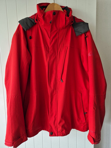 Mckinley herren jacke rot - jacke, rot/grau