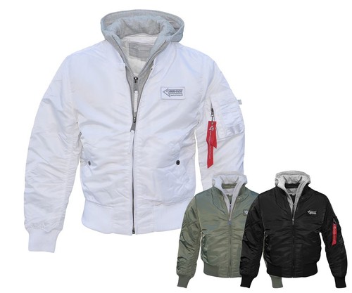 Ma1 flieger jacke hooded - flieger, neu