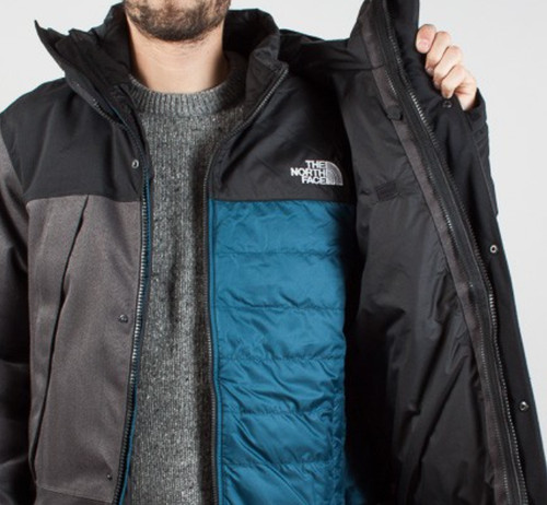 North face mountain triclimate - north,