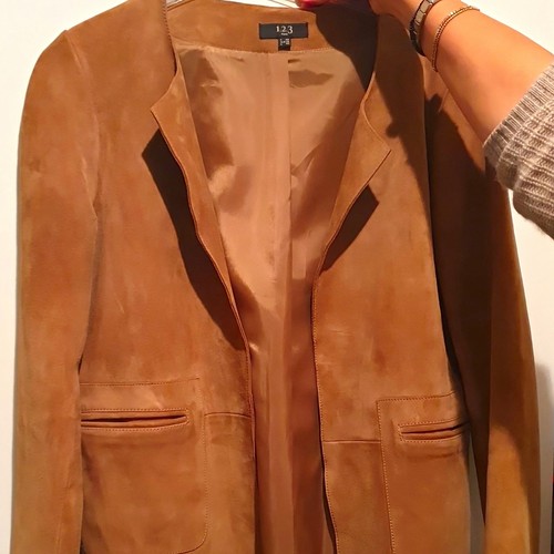 Paris damen veloursleder - paris,